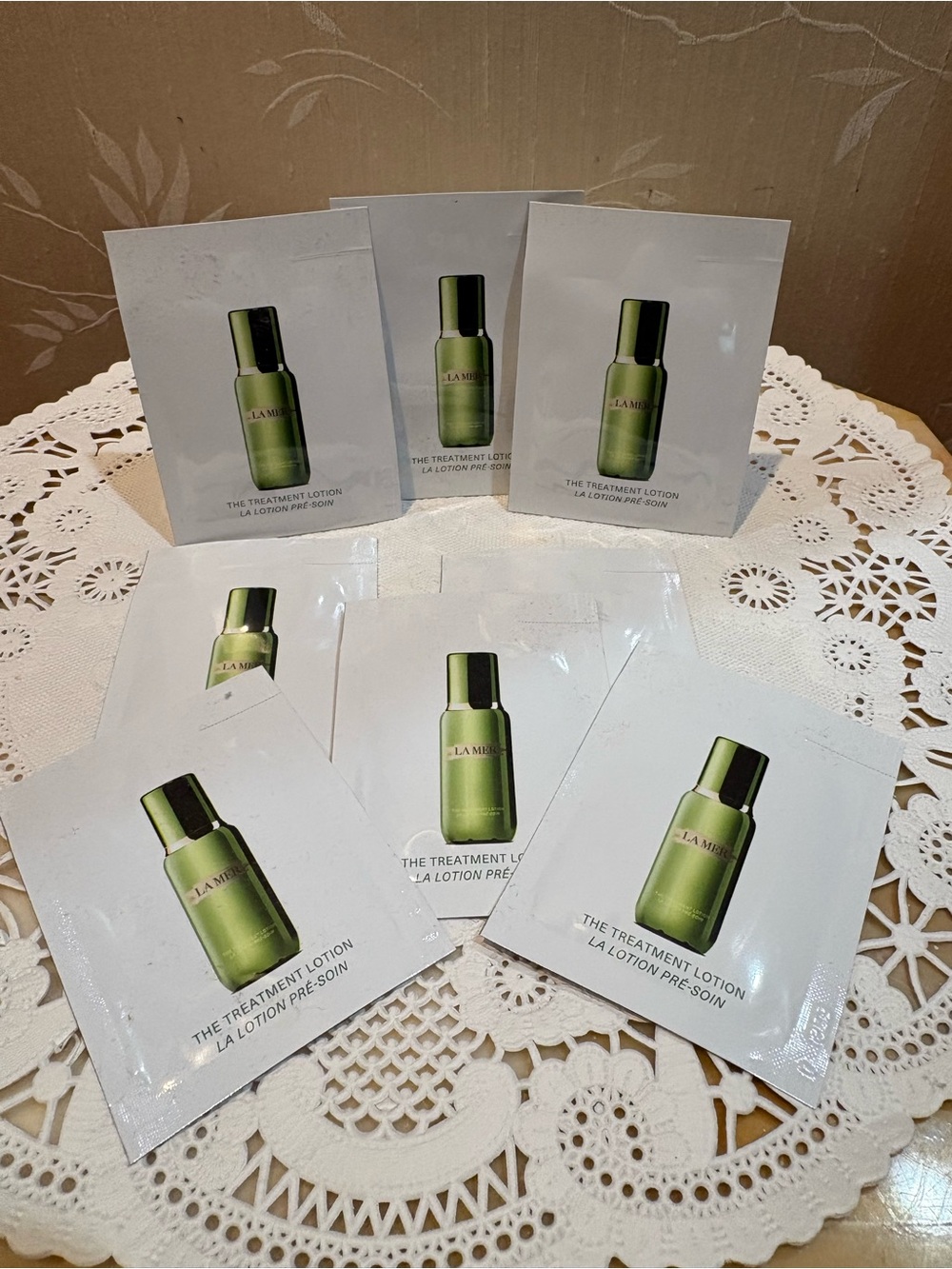 La Mer The Treatment Lotion Set of 8 Sample ♥️ Travel Size Packets